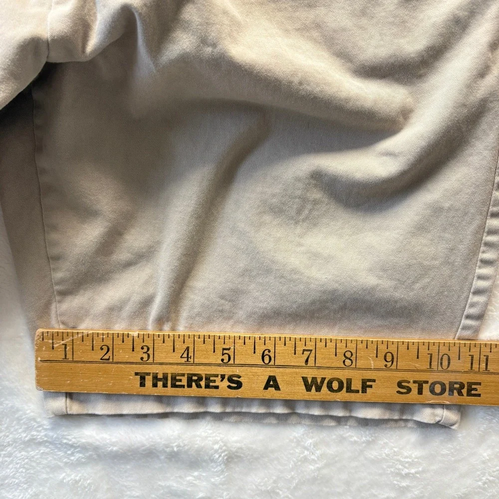 Old‎ Navy Ultimate Slim Khaki Shorts Flat Front Casual Everyday Size 34